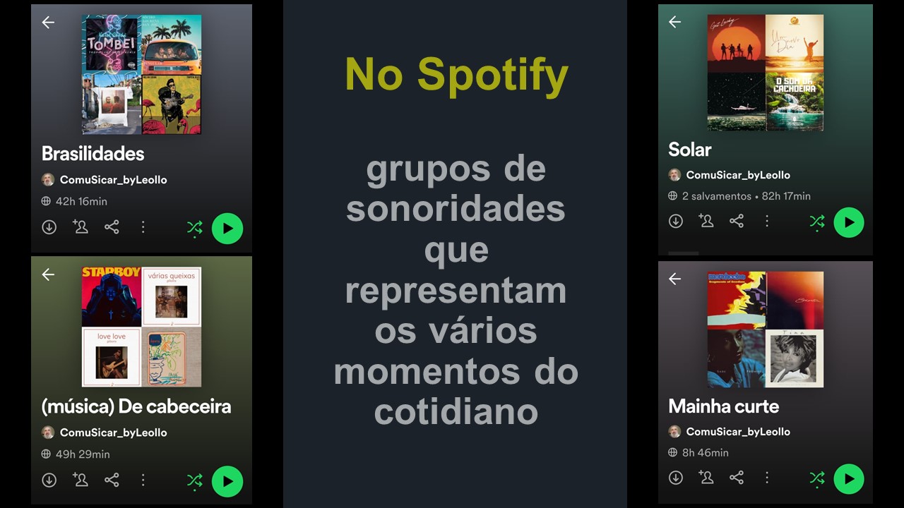 Playlists para cada momento do cotidiano ComuSicar by Leollo coluna Balaio do Leollo - 40EMAIS